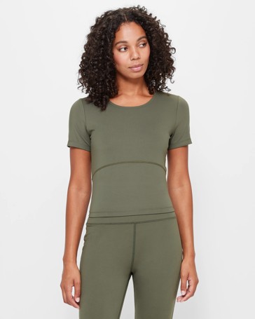 Active Workout Fitted T-Shirt