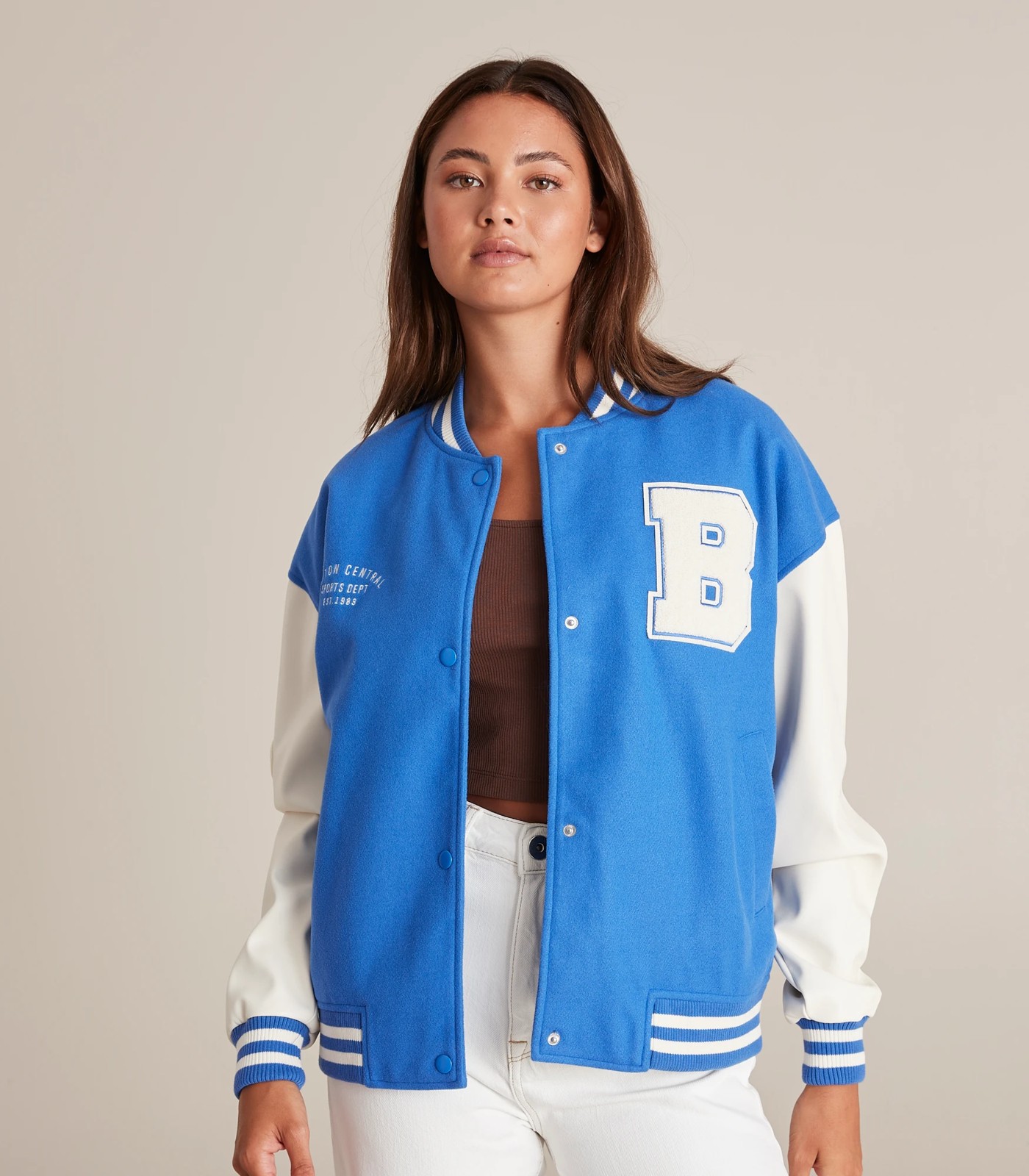 Target shop varsity jacket