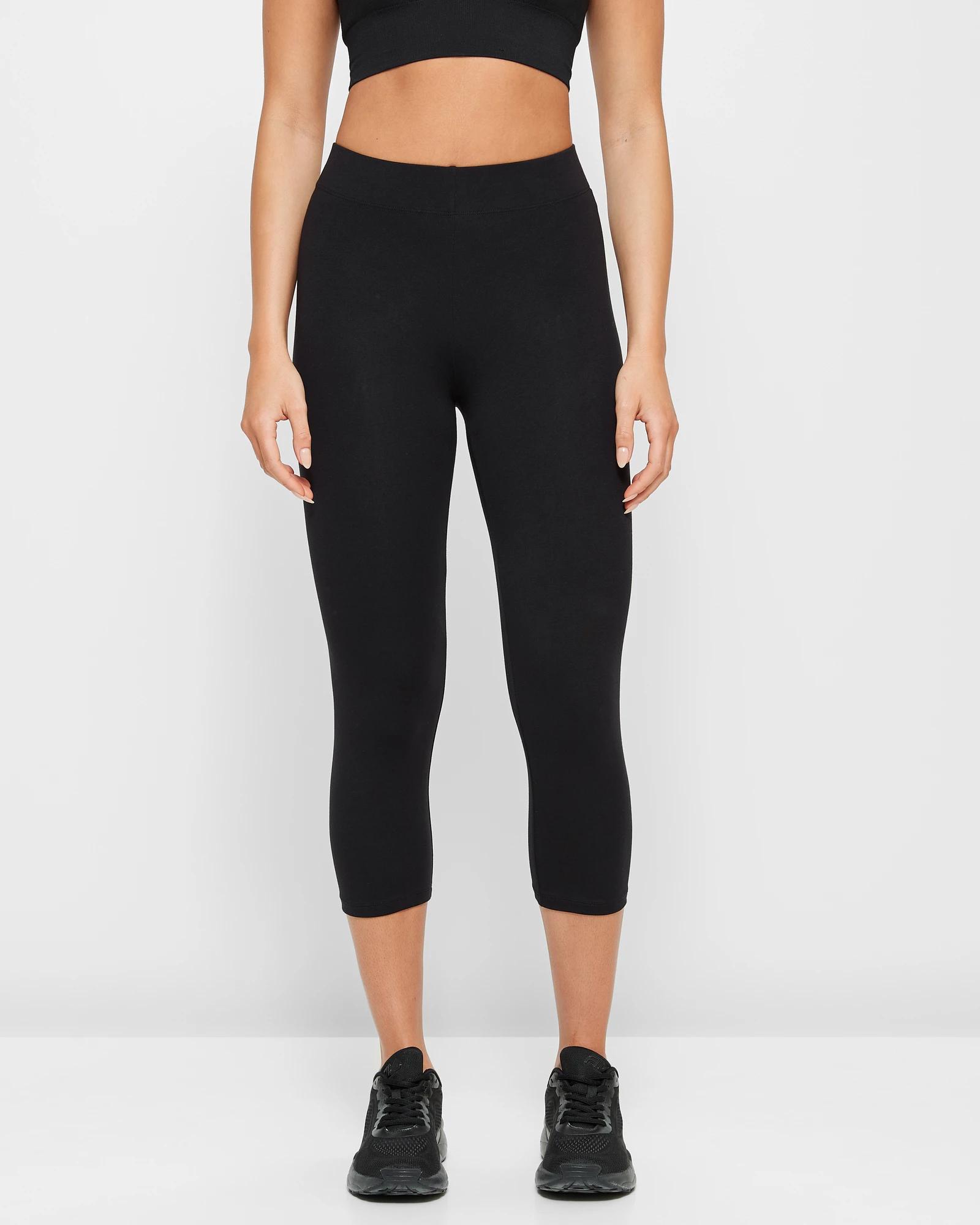Cropped Leggings Kmart Womens Activewear Leggings Active 3/4