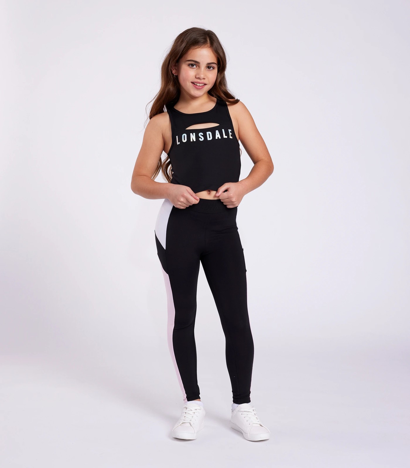 Lonsdale London Wilma Longline Crop 2 of 5