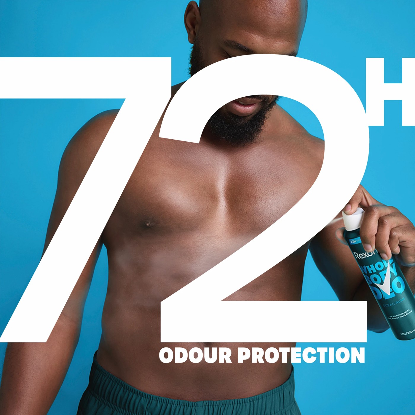 Rexona Men Whole Body Deo 230ml - Ocean Rush 2 of 3