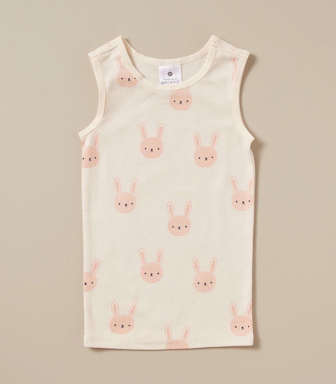 3 Pack Baby Organic Cotton Print Singlets 4 of 5