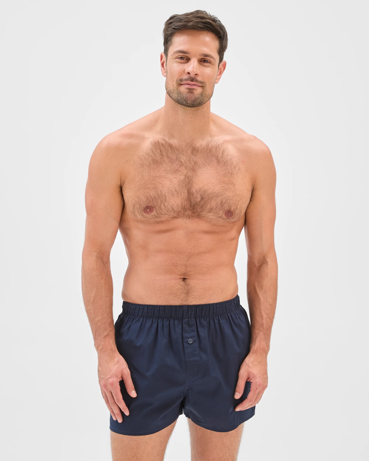 Maxx 3 Pack Woven Boxers - Navy 2 of 4