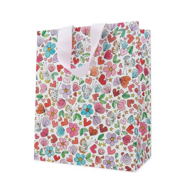 Hallmark Floral Gift Bag - Medium