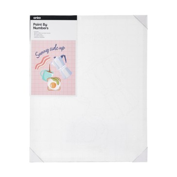 29 Piece Paint by Numbers – Breakfast - Anko
