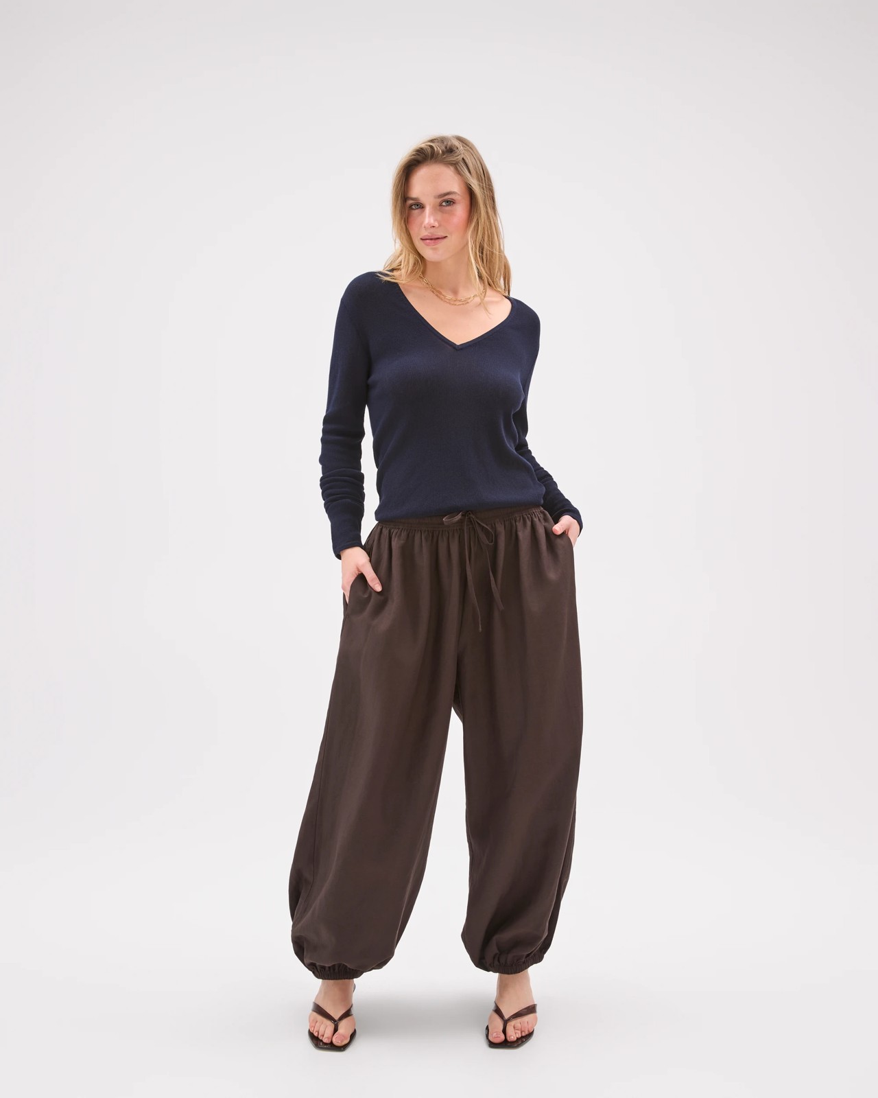 Lily Loves Australian Cotton Sheer Long Sleeve Top 2 of 6
