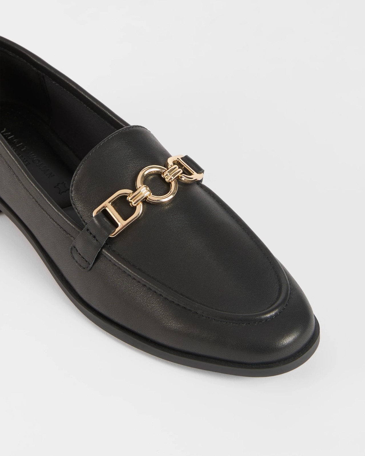 Genuine Suede/Leather Loafer - Crawford - Black Leather 3 of 3
