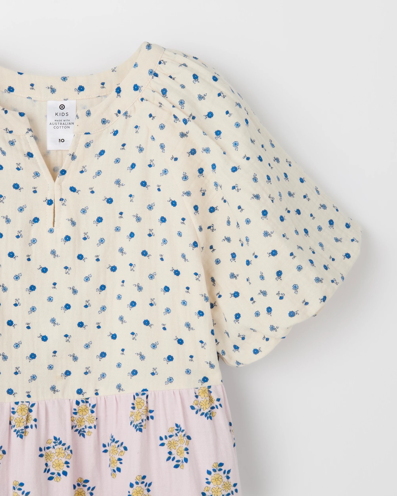 Australian Cotton Woven Tiered Dress 2 of 2