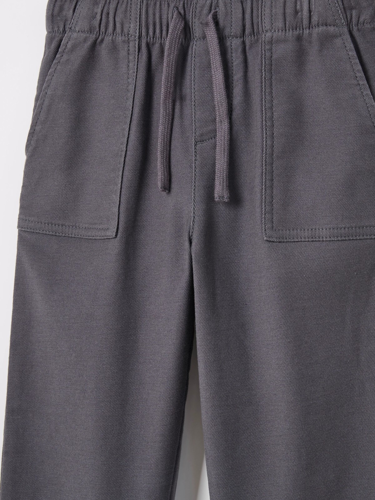 Australian Cotton Blend Everyday Pants - Charcoal 5 of 5