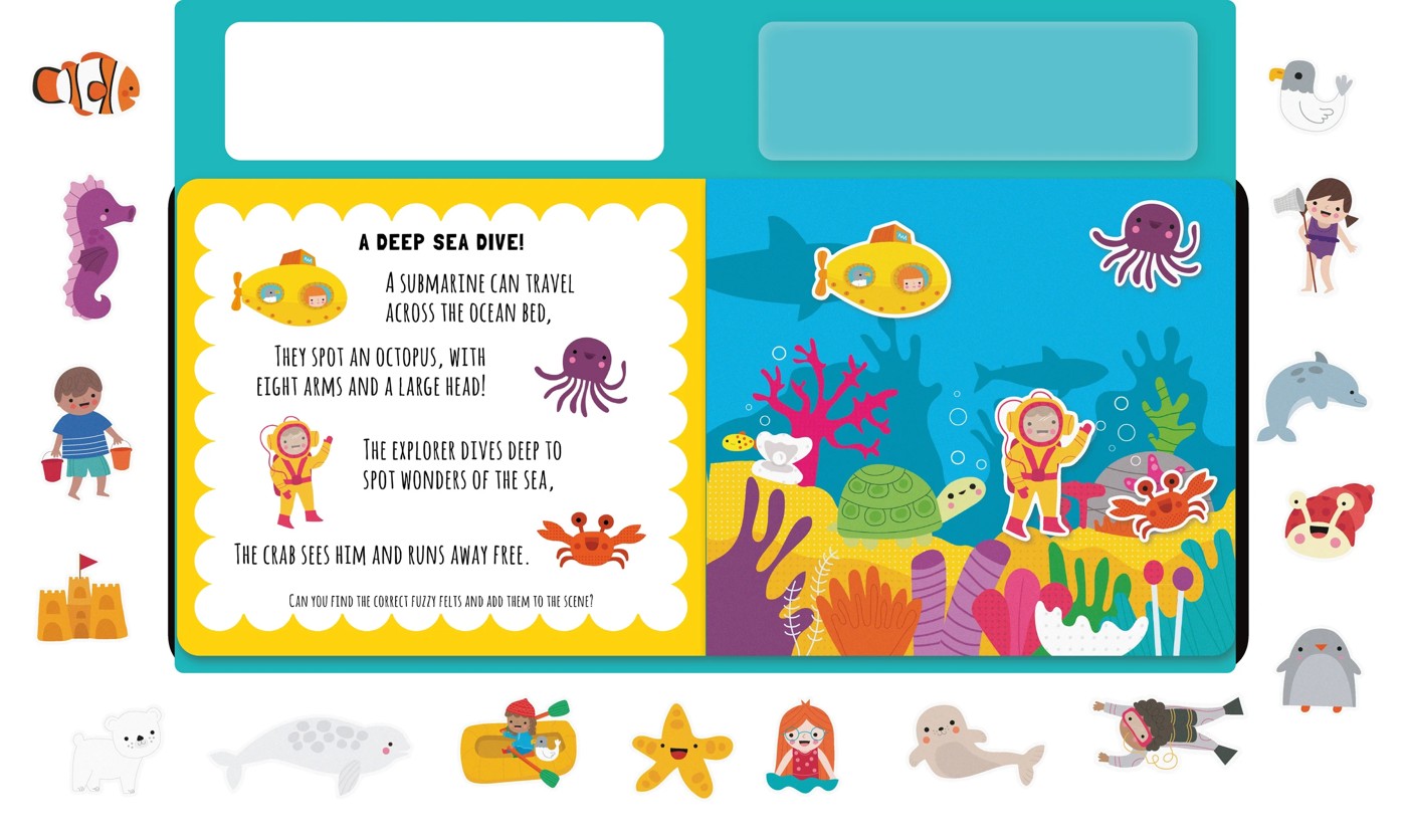 Felt Friends: Hello Ocean! by Barbi Sido - Book 2 of 2