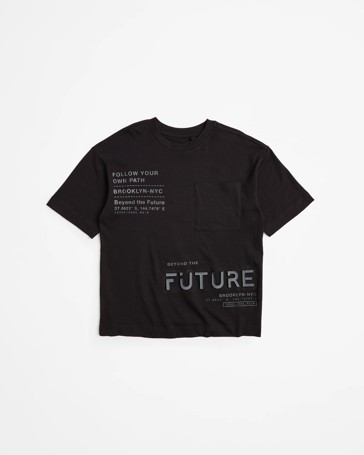 Graphic Print Oversized T-shirt