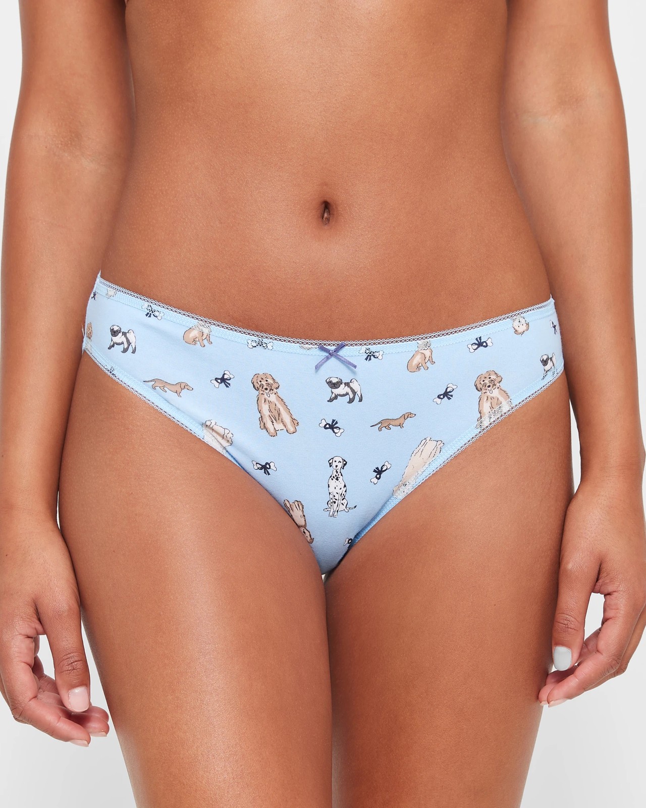 5 Pack Cotton/Elastane Bikini Briefs 2 of 5