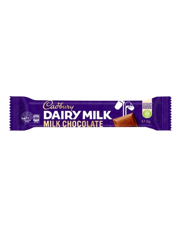 Cadbury Dairy Milk Milk Chocolate Bar 45g