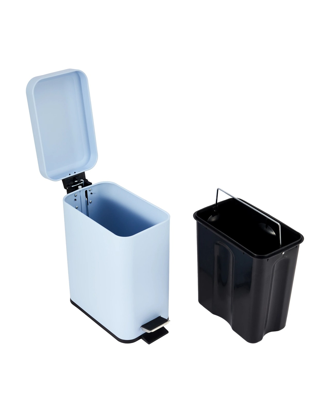 Anko 5L Slim Line Bin - Blue 4 of 5