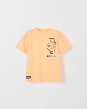 Minecraft Harmony Day Australian Cotton Print T-Shirt