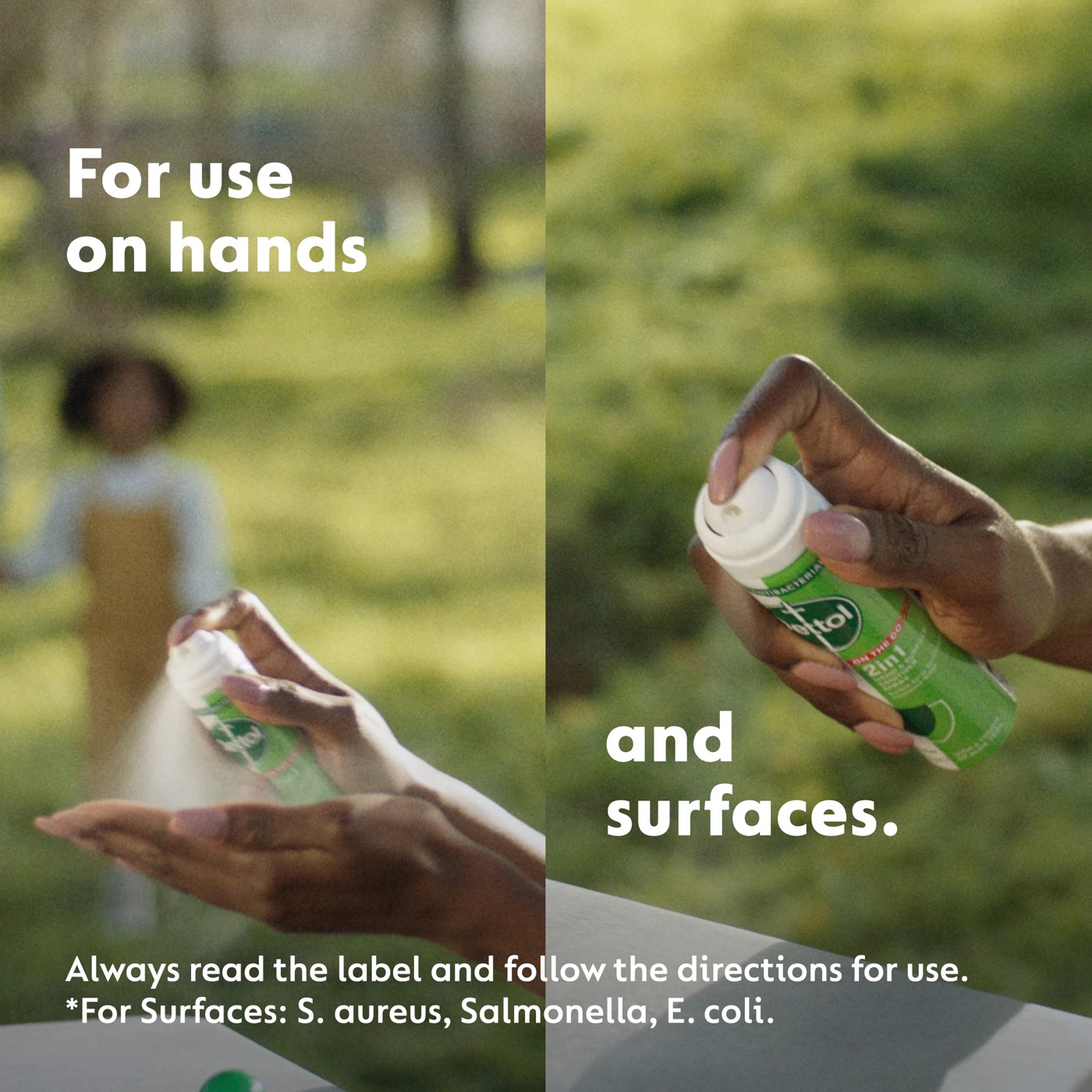 Dettol 2-in-1 Hand and Surface Sanitiser Spray 90ml - Aloe Vera 4 of 6