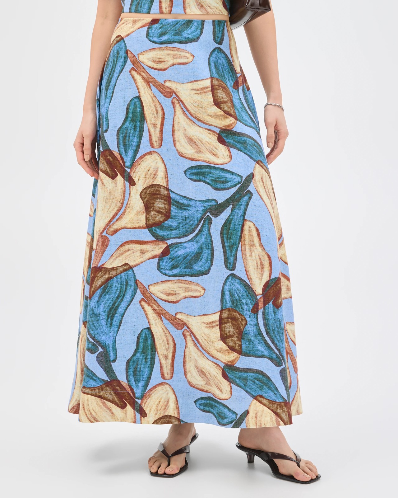 Lily Loves European Linen Maxi Skirt 3 of 5
