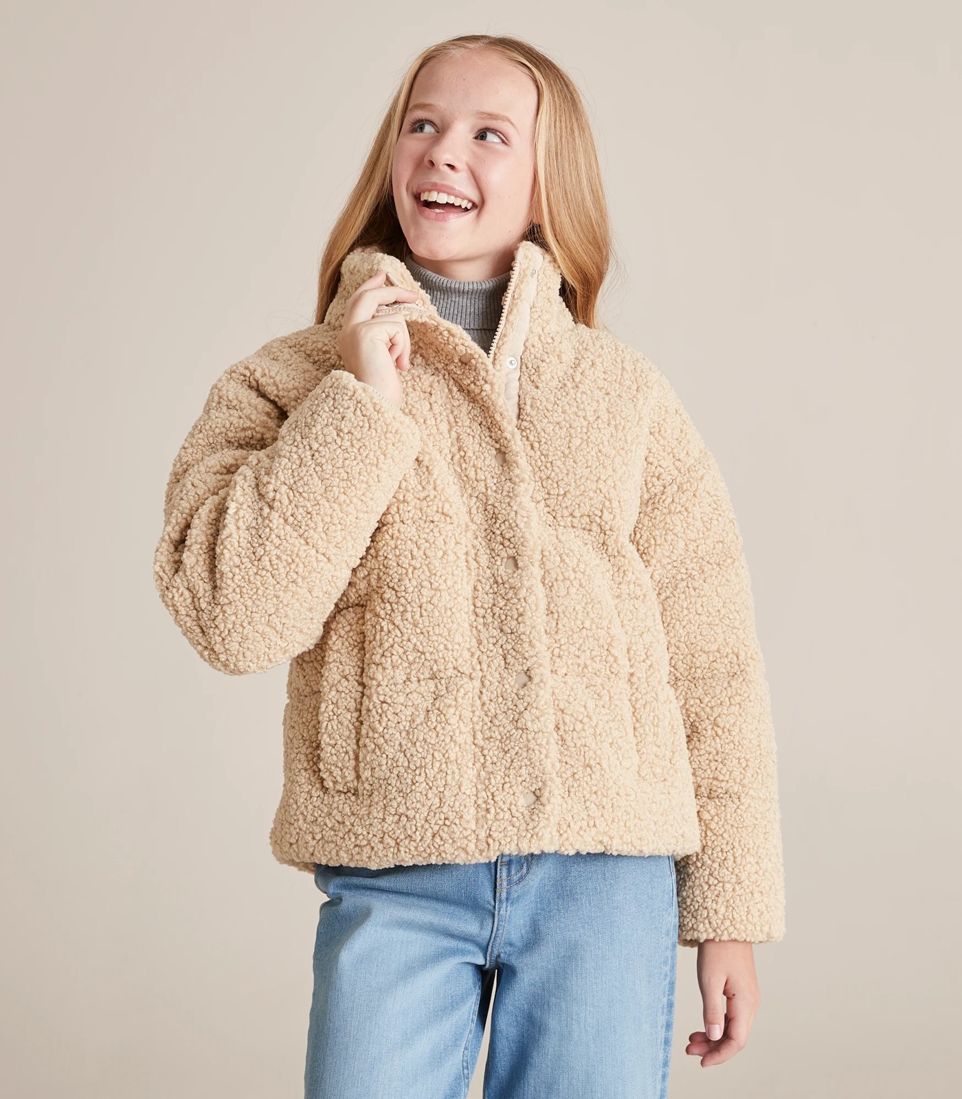 Target cheap teddy jacket