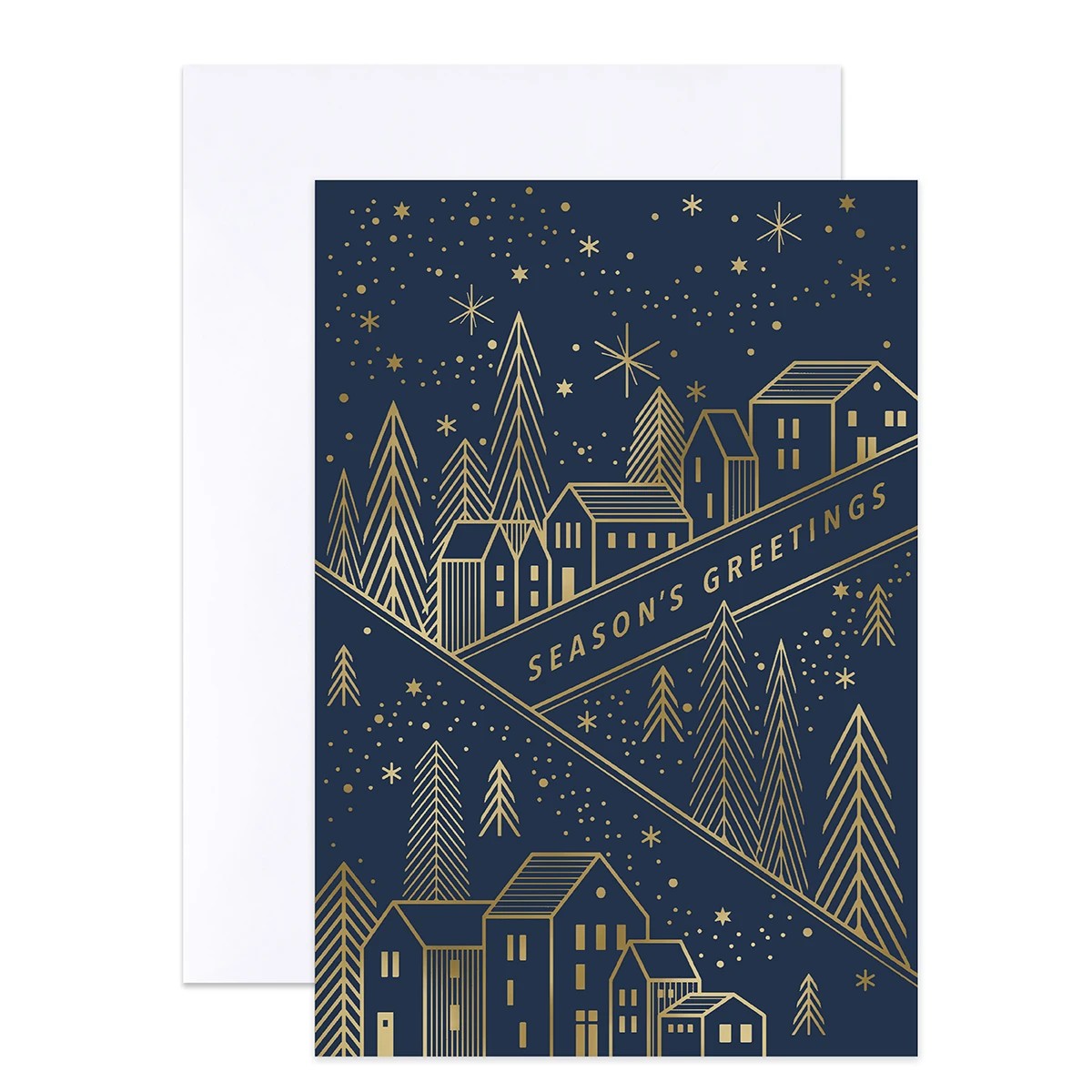 10 Pack Hallmark Boxed Christmas Card - City Christmas 3 of 5