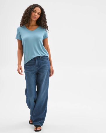 Short Sleeve V-Neck T-Shirt