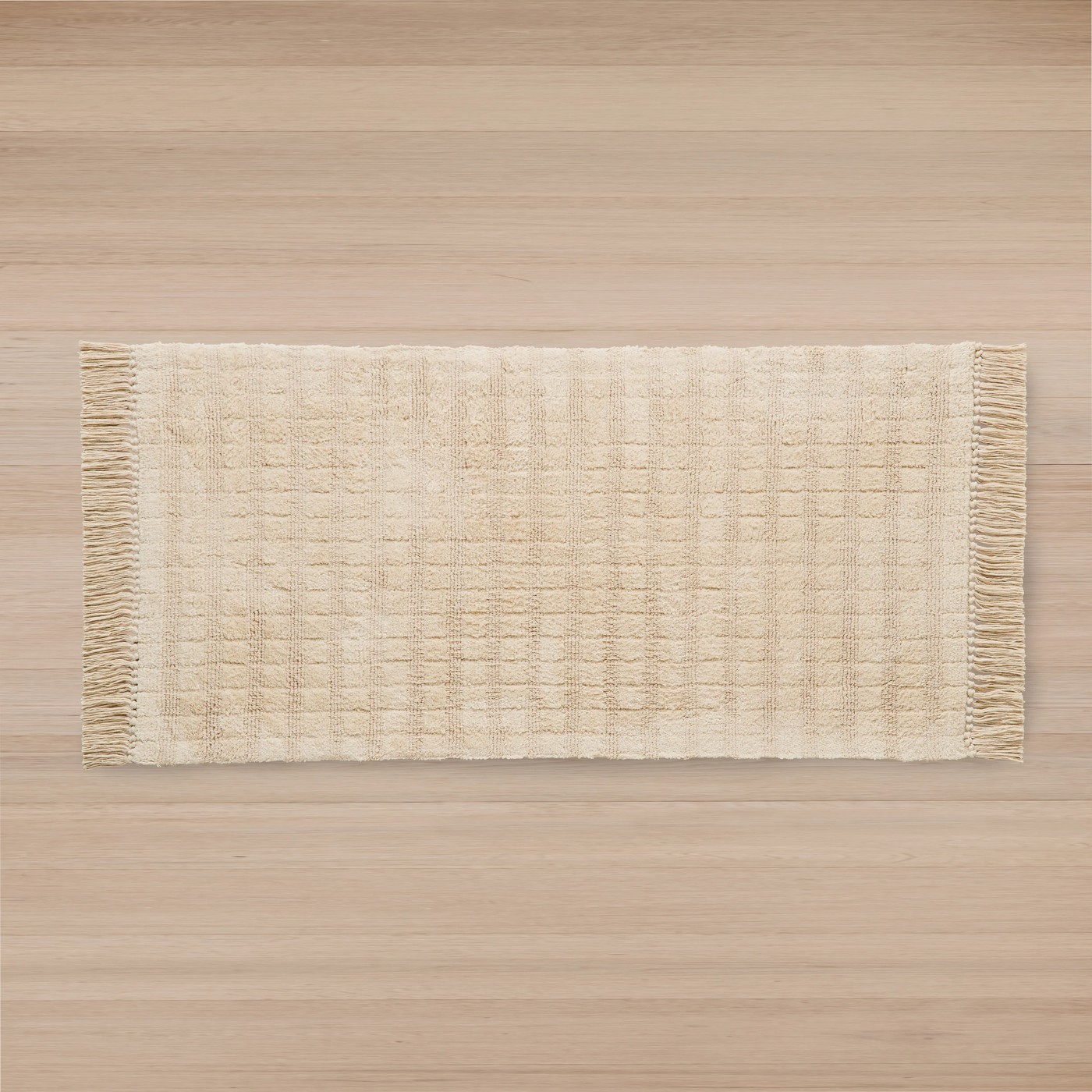 Anko Nina Woven Rug, Beige - Small - 140cm x 70cm 5 of 6