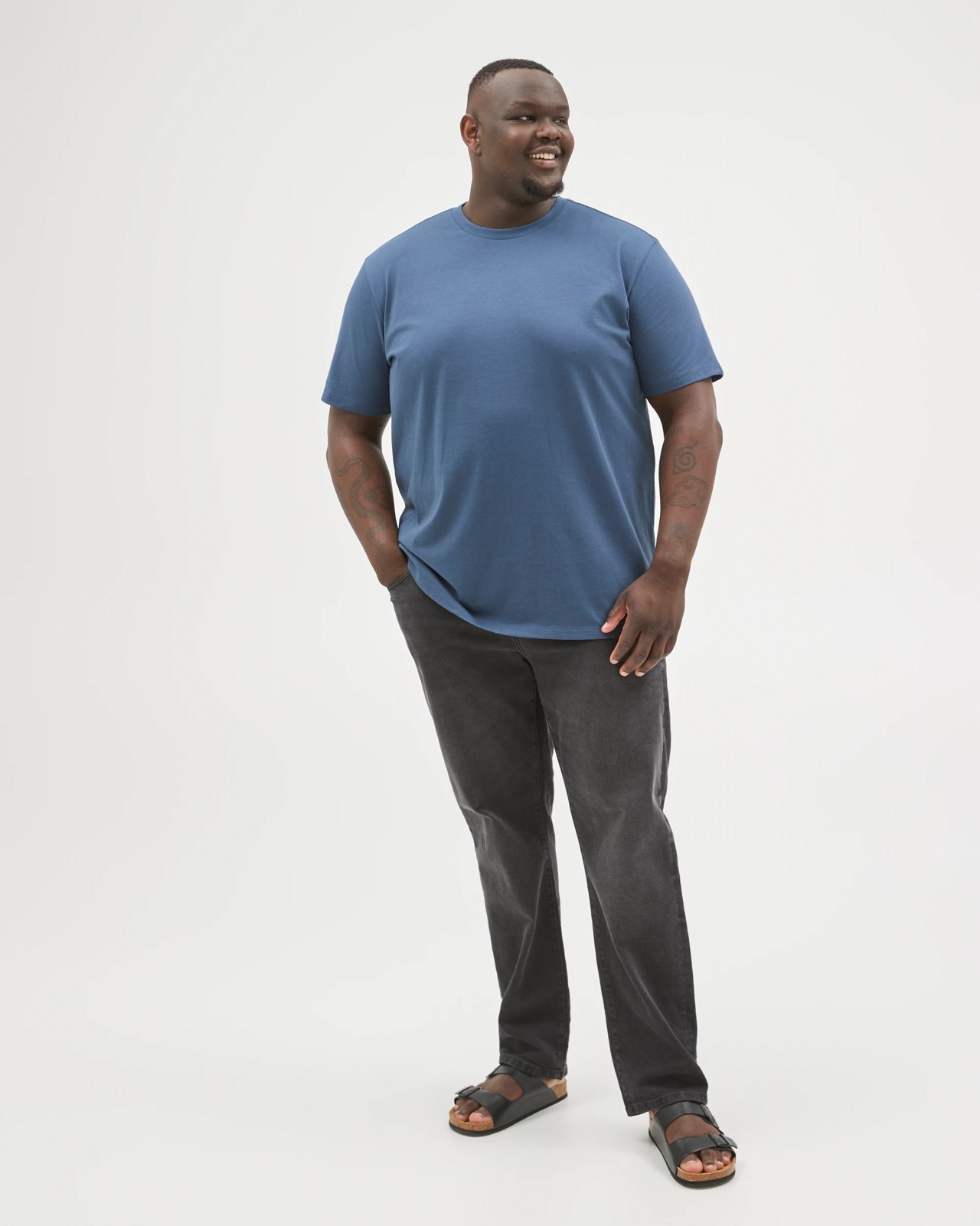 Plus Size Australian Cotton Crew T-Shirt - Big Dipper 2 of 6