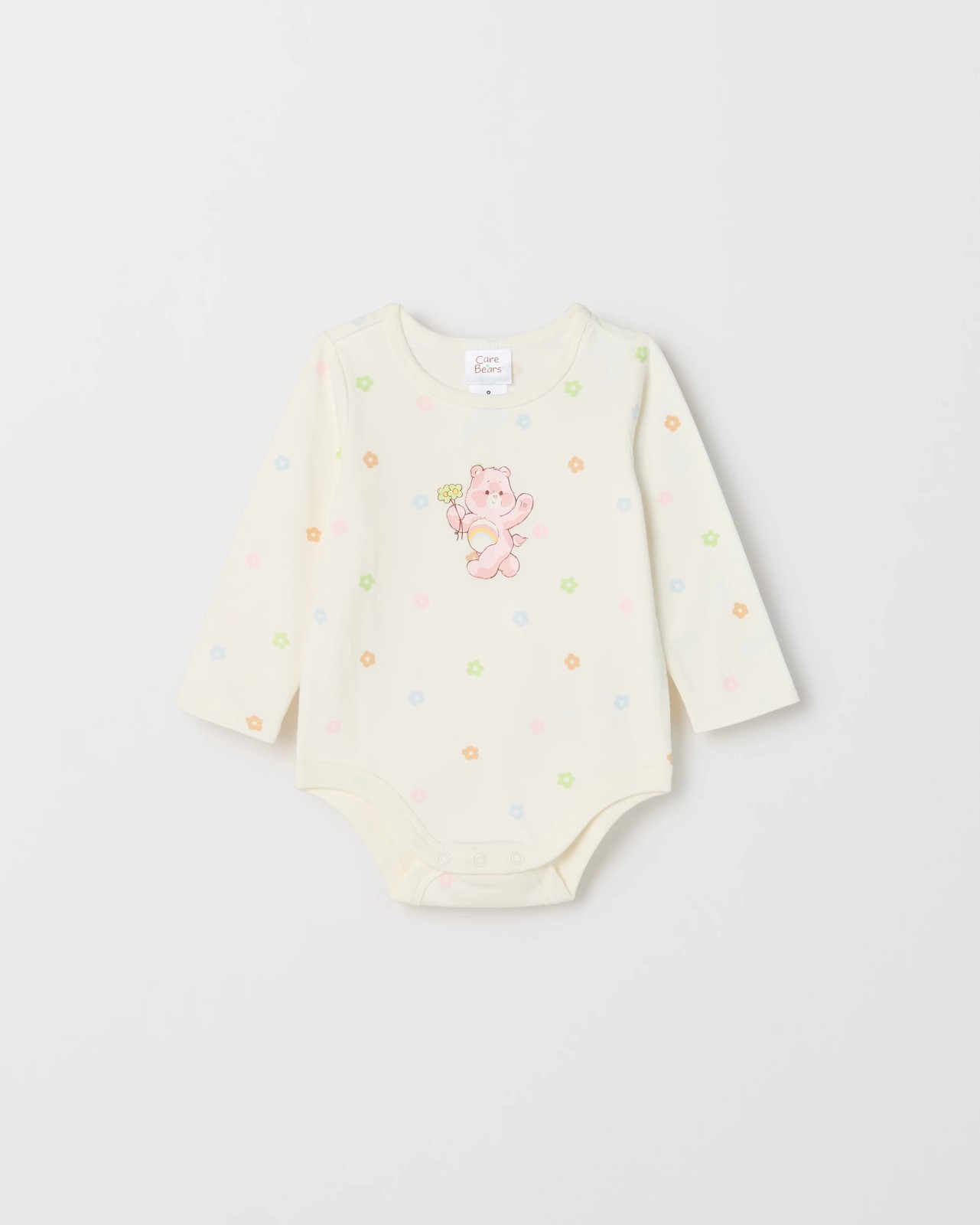 Care Bears Australian Cotton 2 Pack Baby Bodysuits 2 of 5