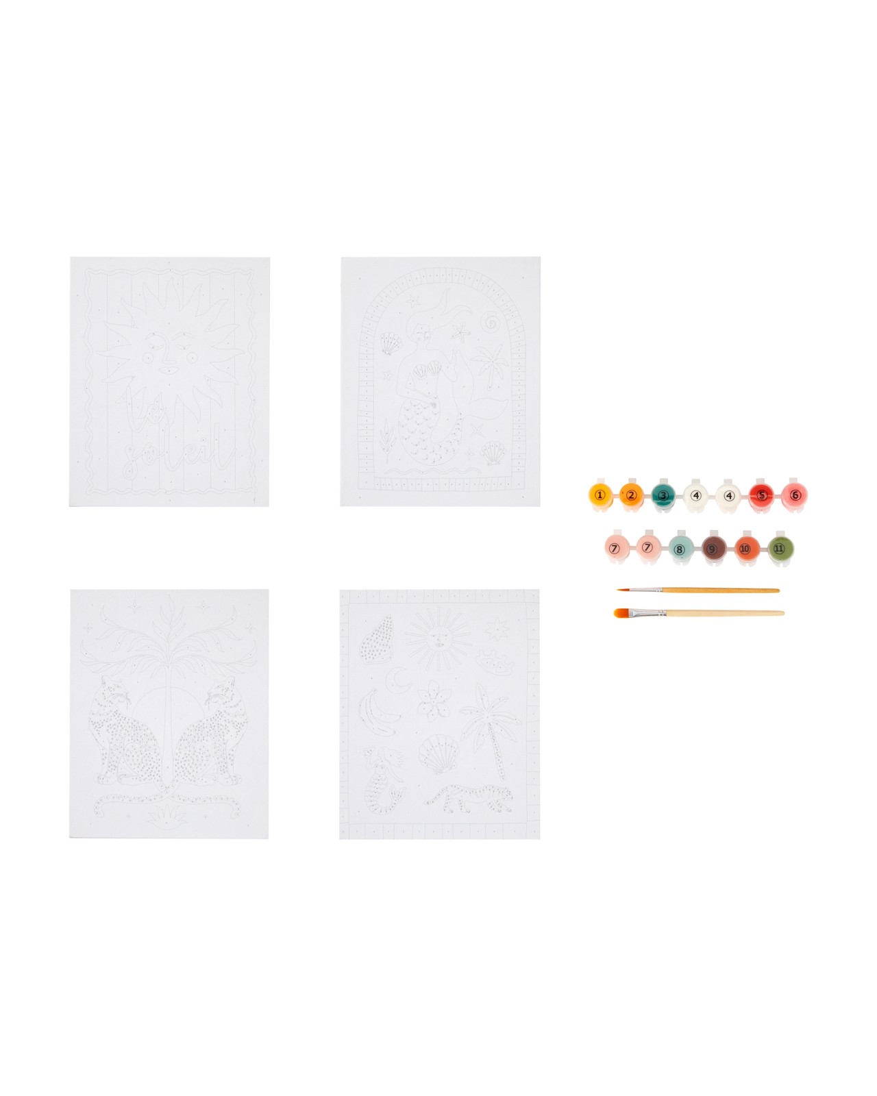 Anko Canvas Board Painting Art Kit 2 of 3