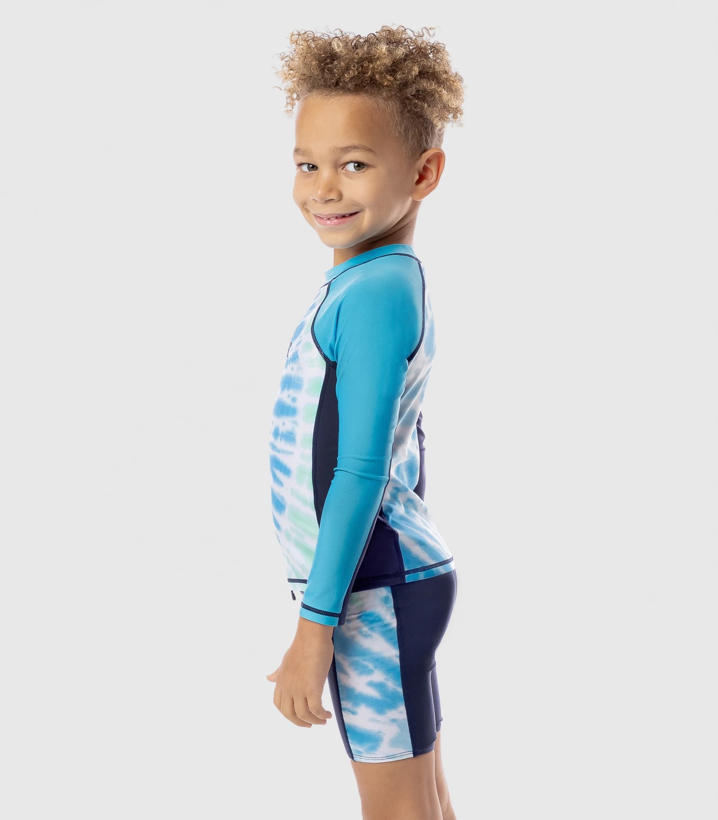 Piping Hot Tie-Dye Swim Rashie | Target Australia