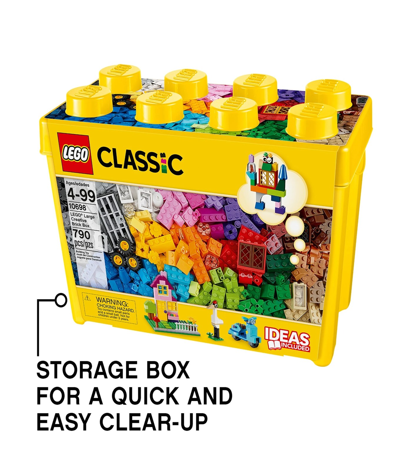 Classic large creative brick box 10698 hot sale