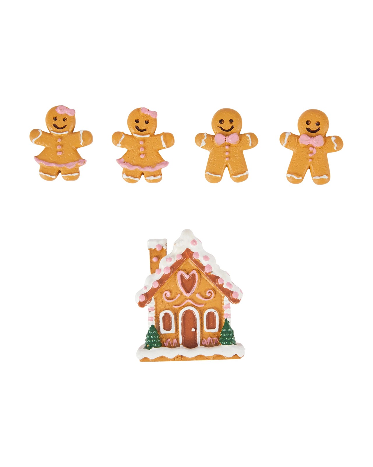 Anko Christmas Craft Resin Miniatures - Gingerbread 2 of 4