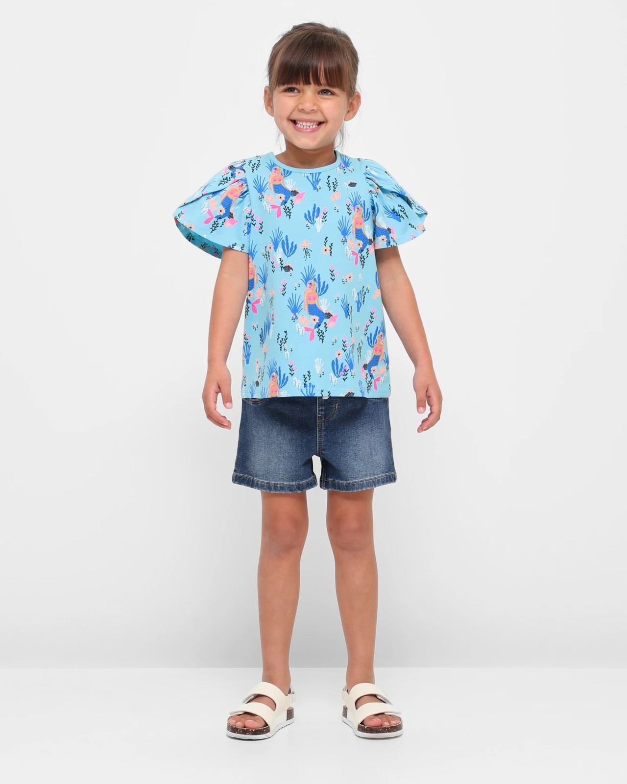 Flutter Sleeve Mermaid T-shirt 2 of 6