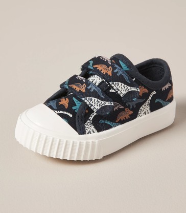 Baby Double Strap Sneakers