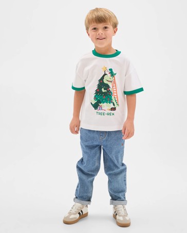 Australian Cotton Oversized Christmas T-Shirt