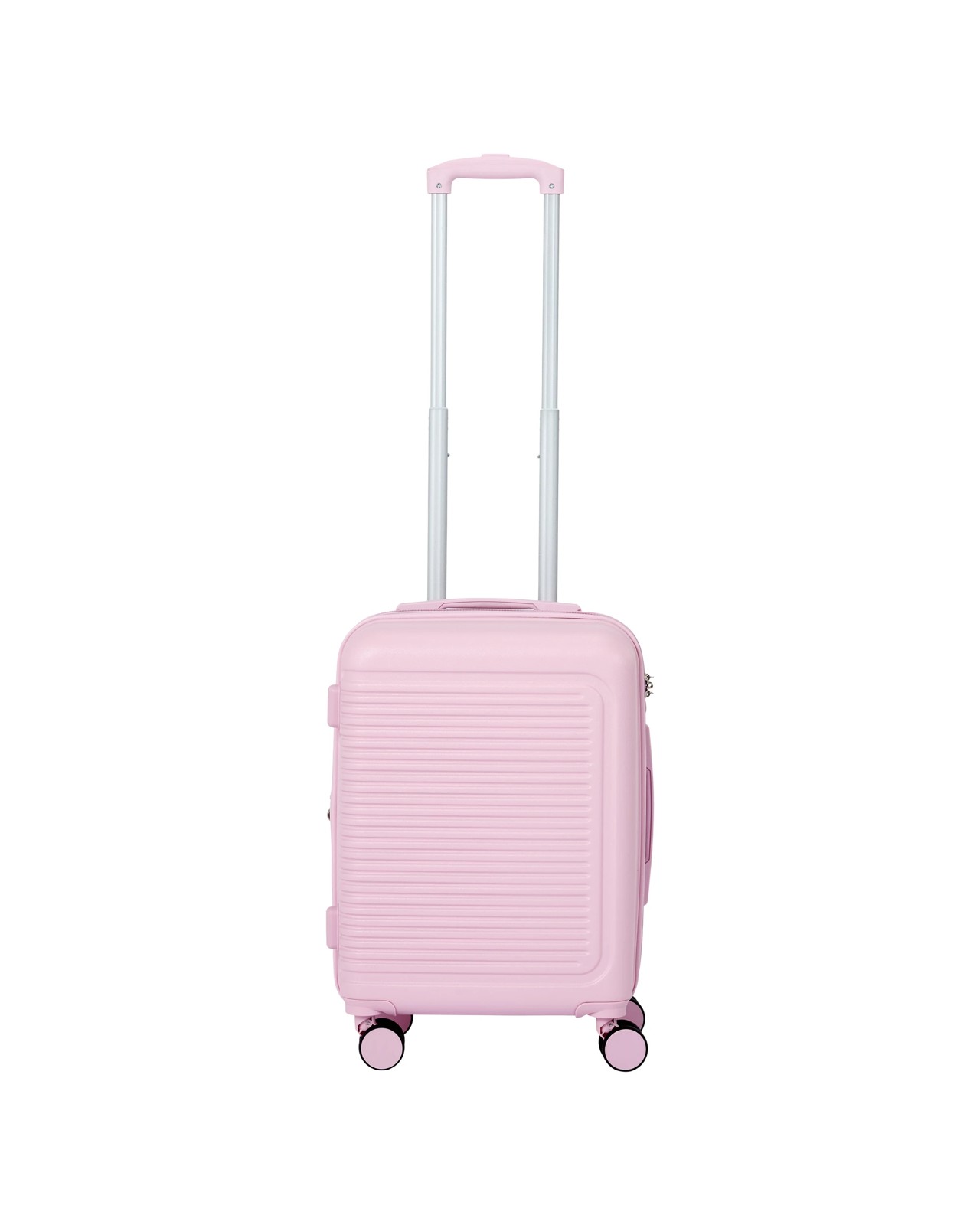 47cm Albany Hard Case 4 Wheels, Blush - Anko 4 of 6