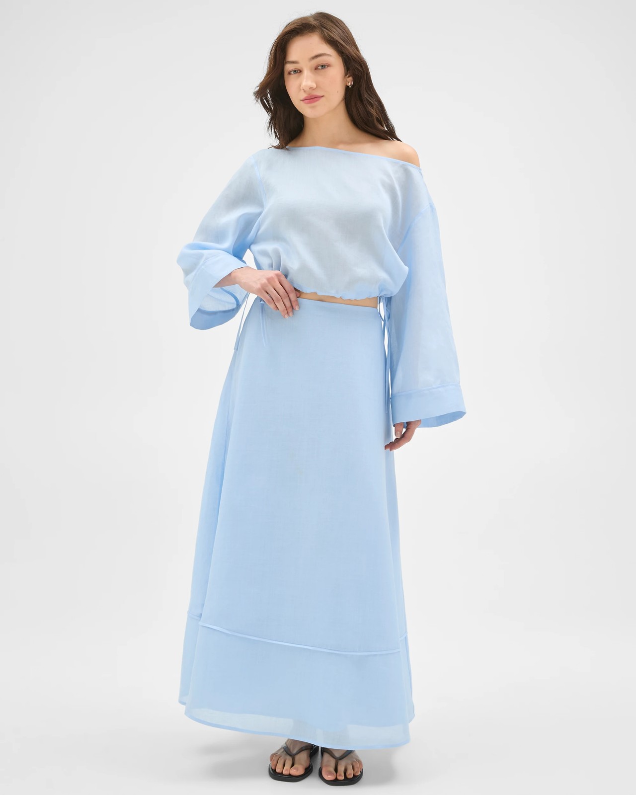 Lily Loves Maxi Skirt - Coastal Blue 5 of 6