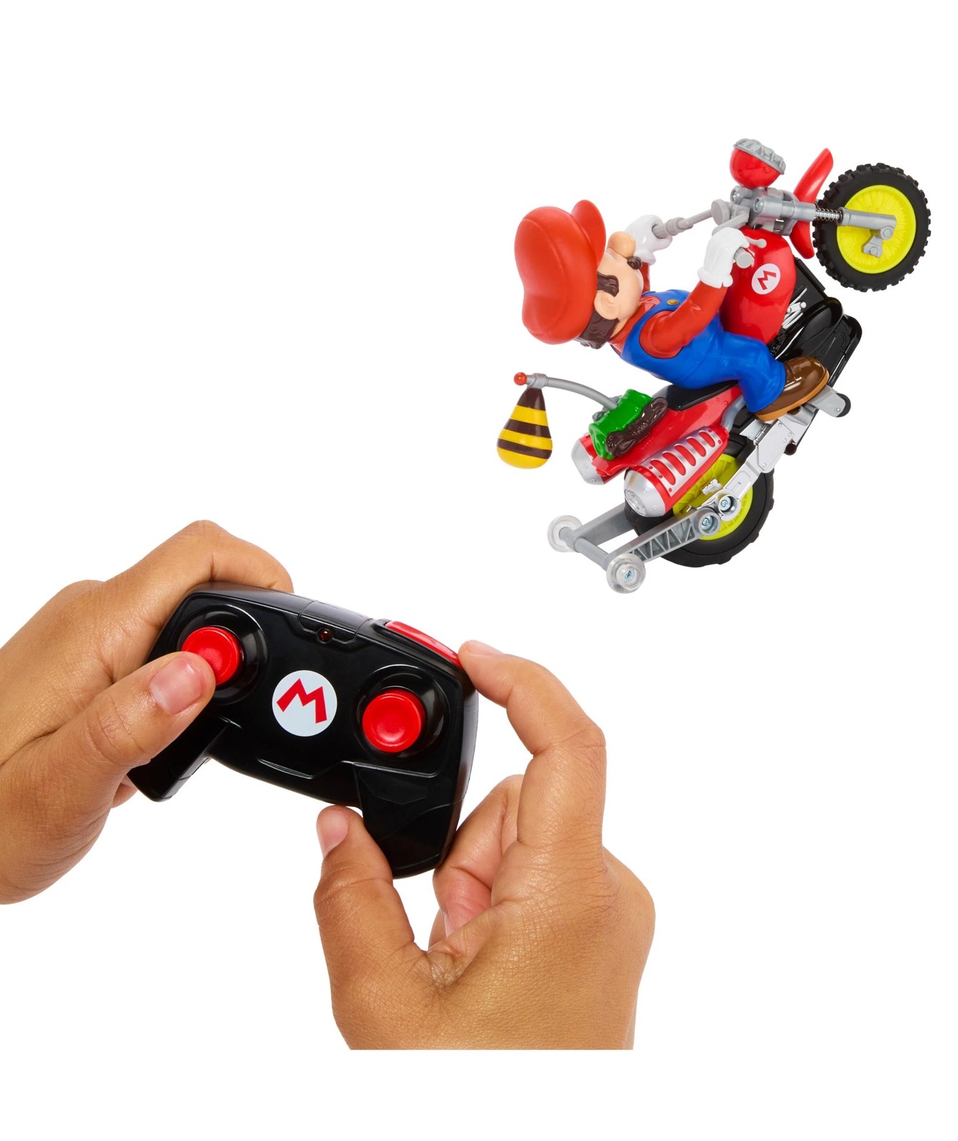 Hot Wheels RC Mario Wheelie Motocross RC 5 of 6