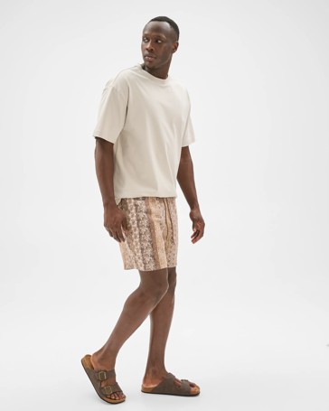 Commons Printed Swim Shorts