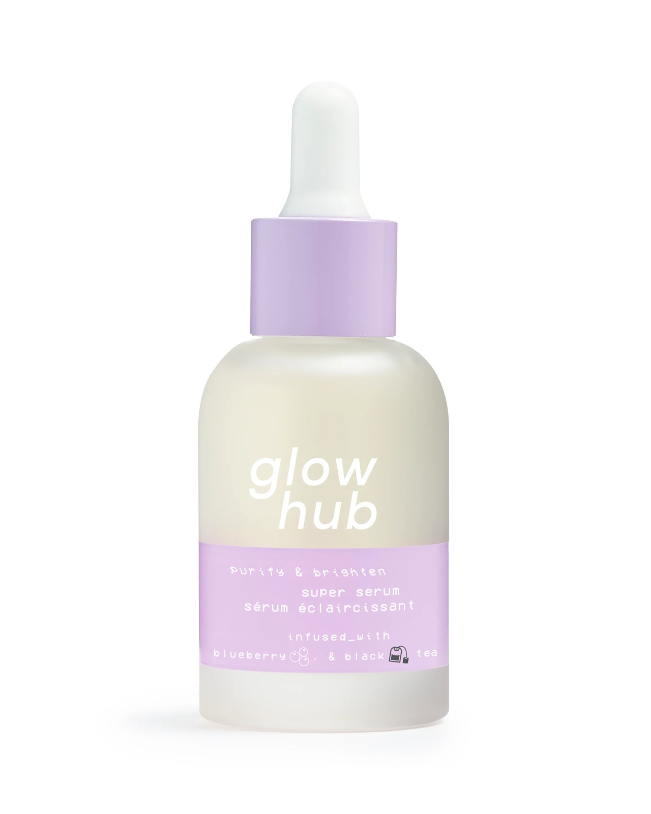 Glow Hub Purify & Brighten Super Serum 30ml - Salicylic Acid, Blueberry and Black Tea 4 of 6