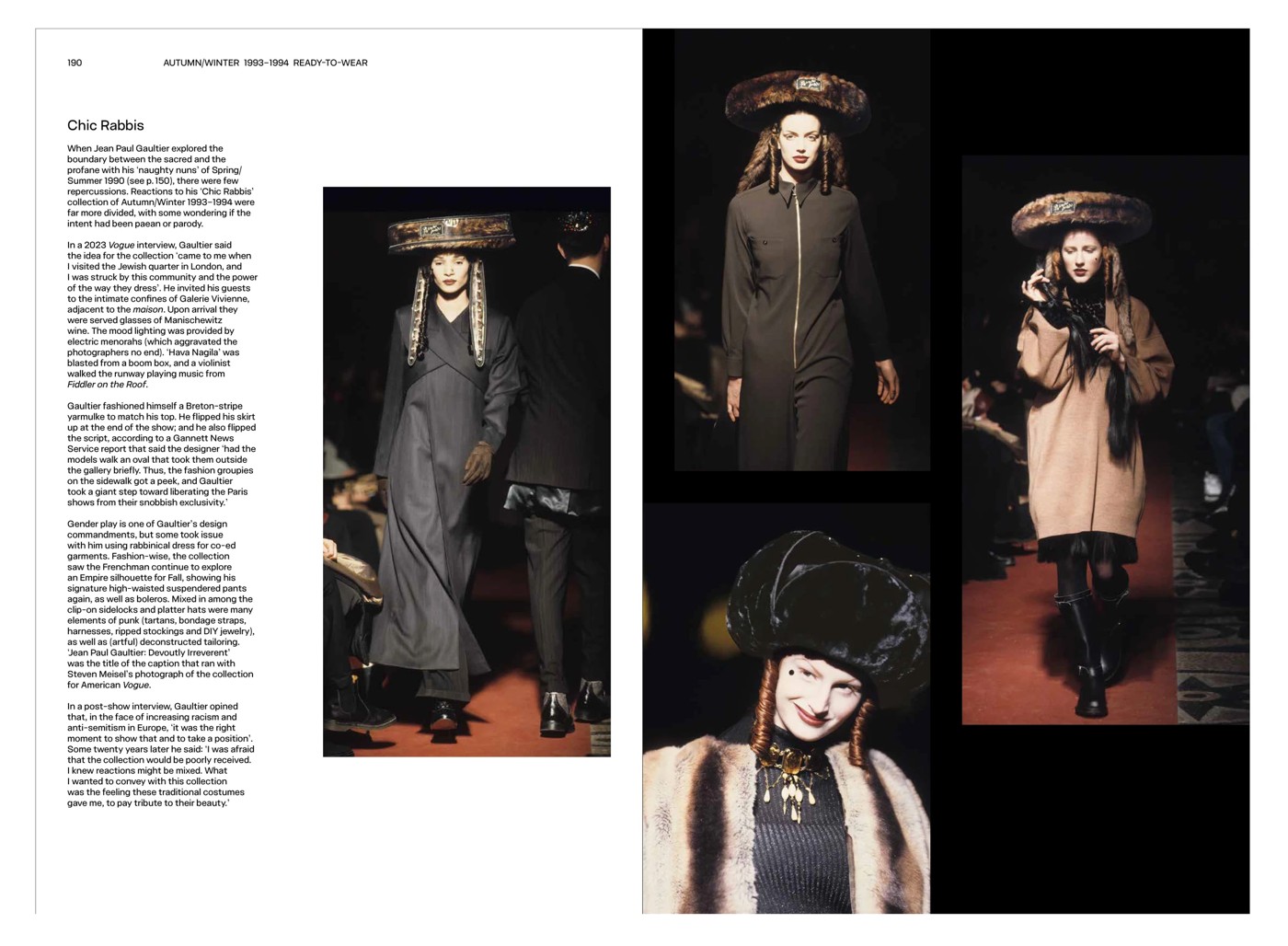 Jean Paul Gaultier Catwalk - Book 6 of 6