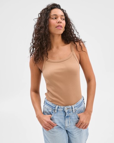 Australian Cotton Rib Cami