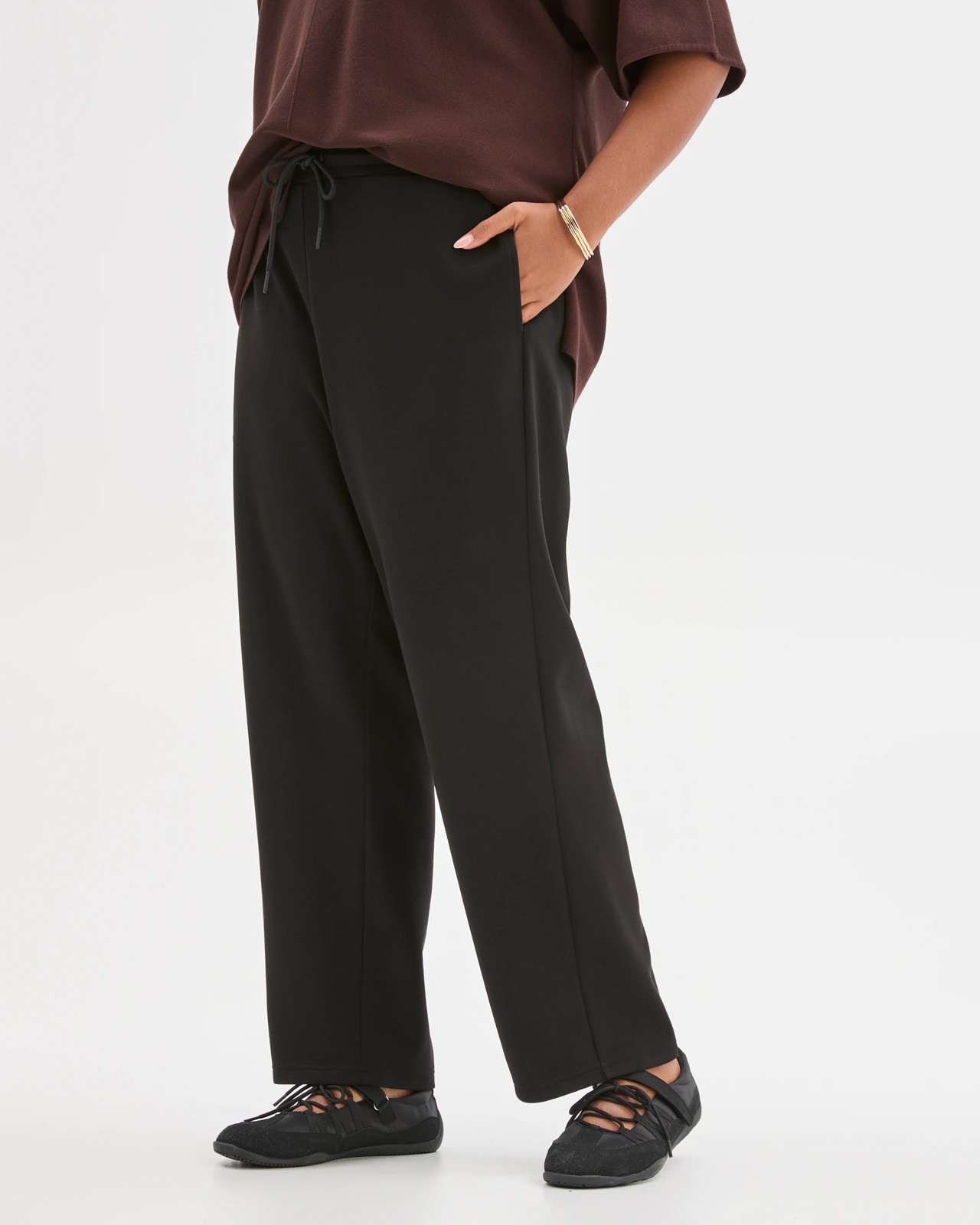 Plus Size Active Studio Lounge Pants 3 of 6