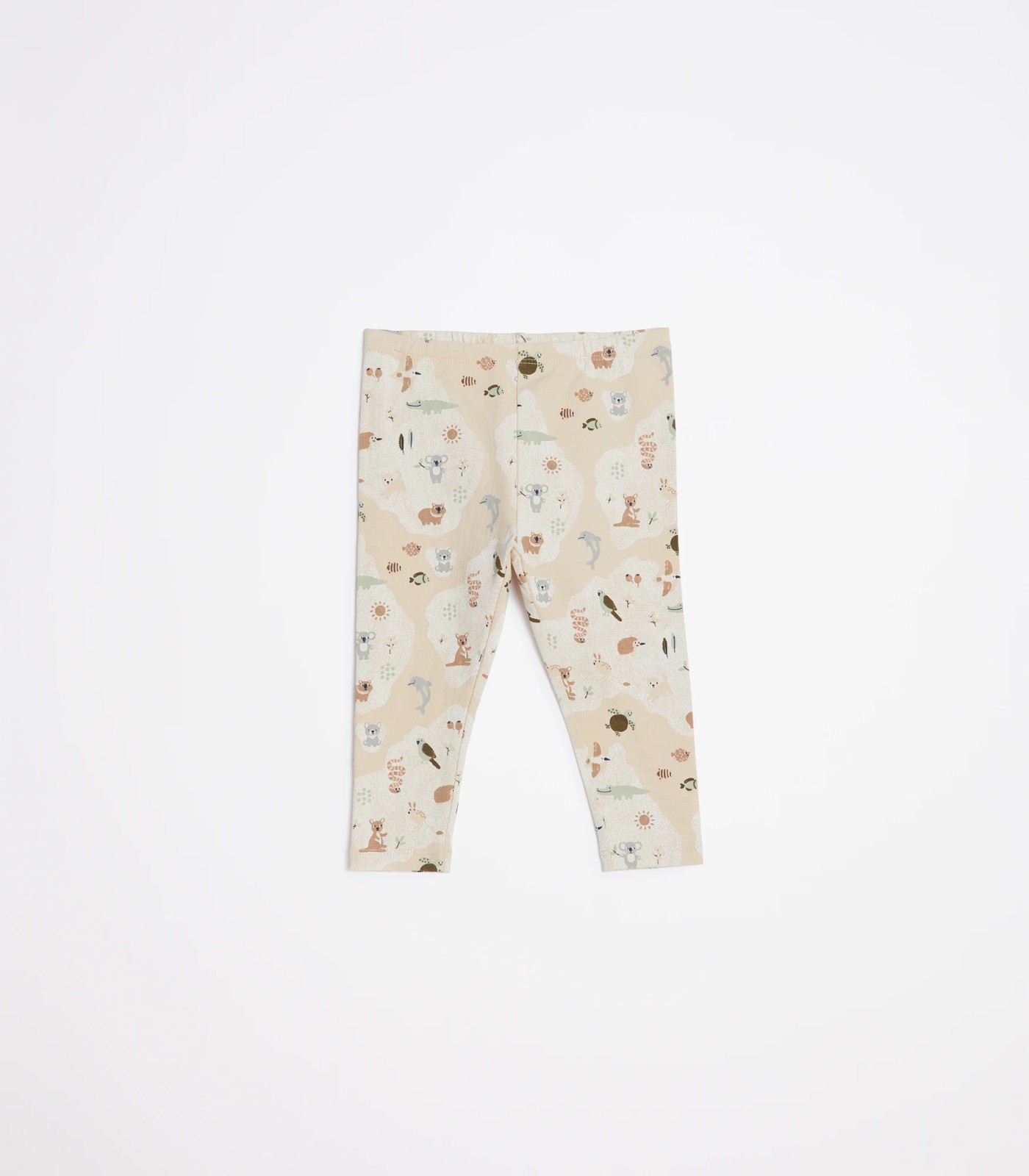 Baby Organic Cotton Print Leggings 2 of 5