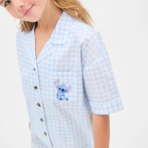 Disney Lilo & Stitch Australian Cotton Older Girls Knit Pyjama Set thumbnail 2