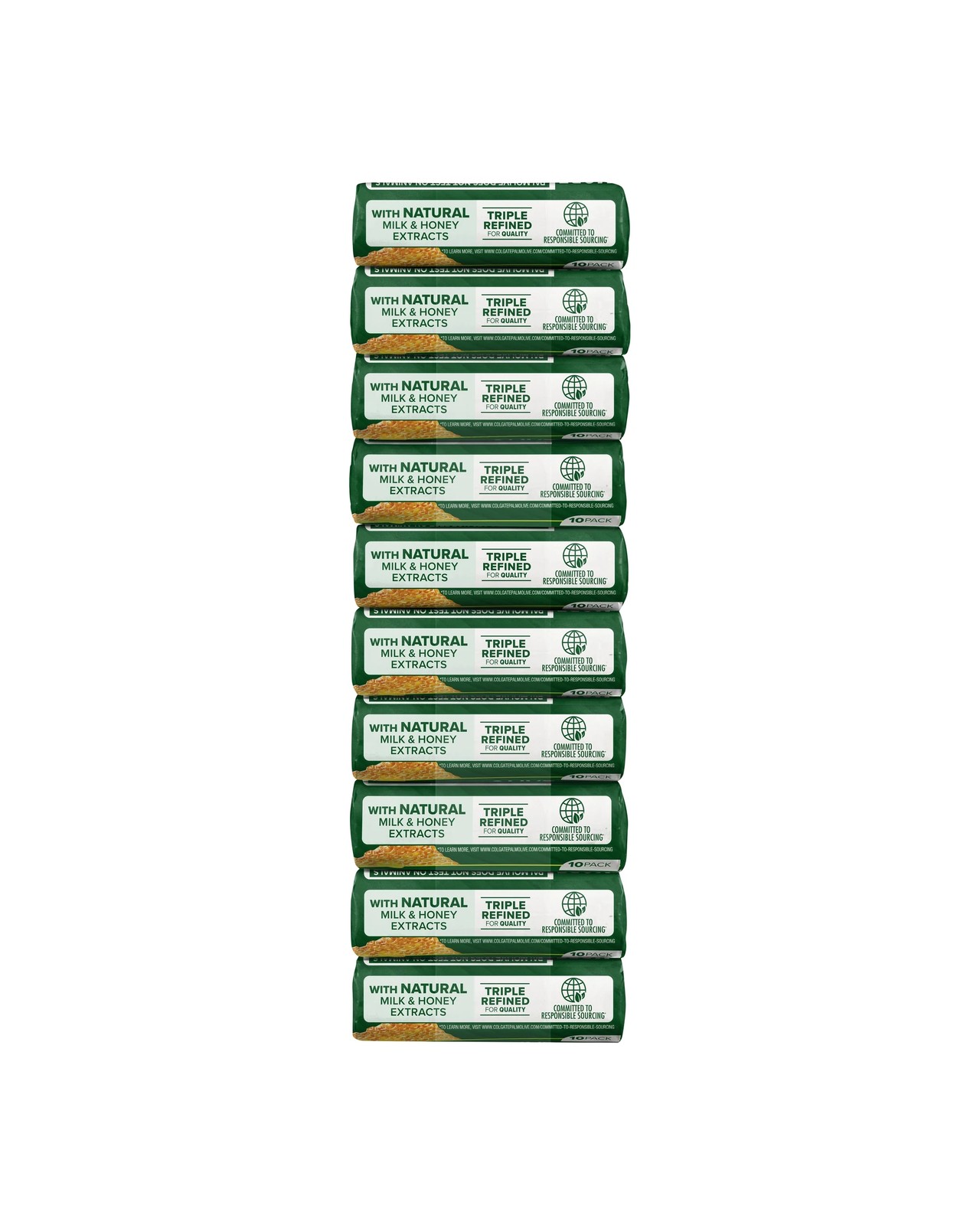 Palmolive Naturals Moisture Care Bar Soap, Milk & Honey - 10 Pack 4 of 5