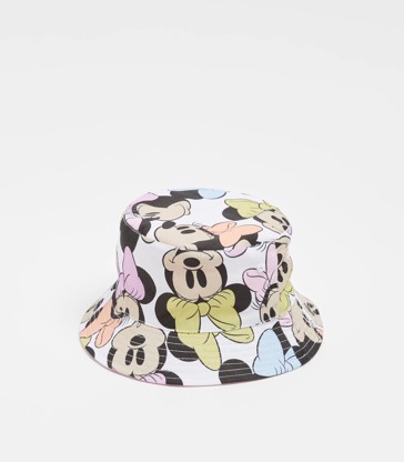 Kids Minnie Mouse Reversible Bucket Hat