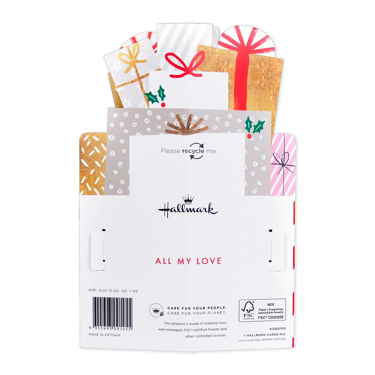 Hallmark Christmas Card - Wife Presents 4 of 4