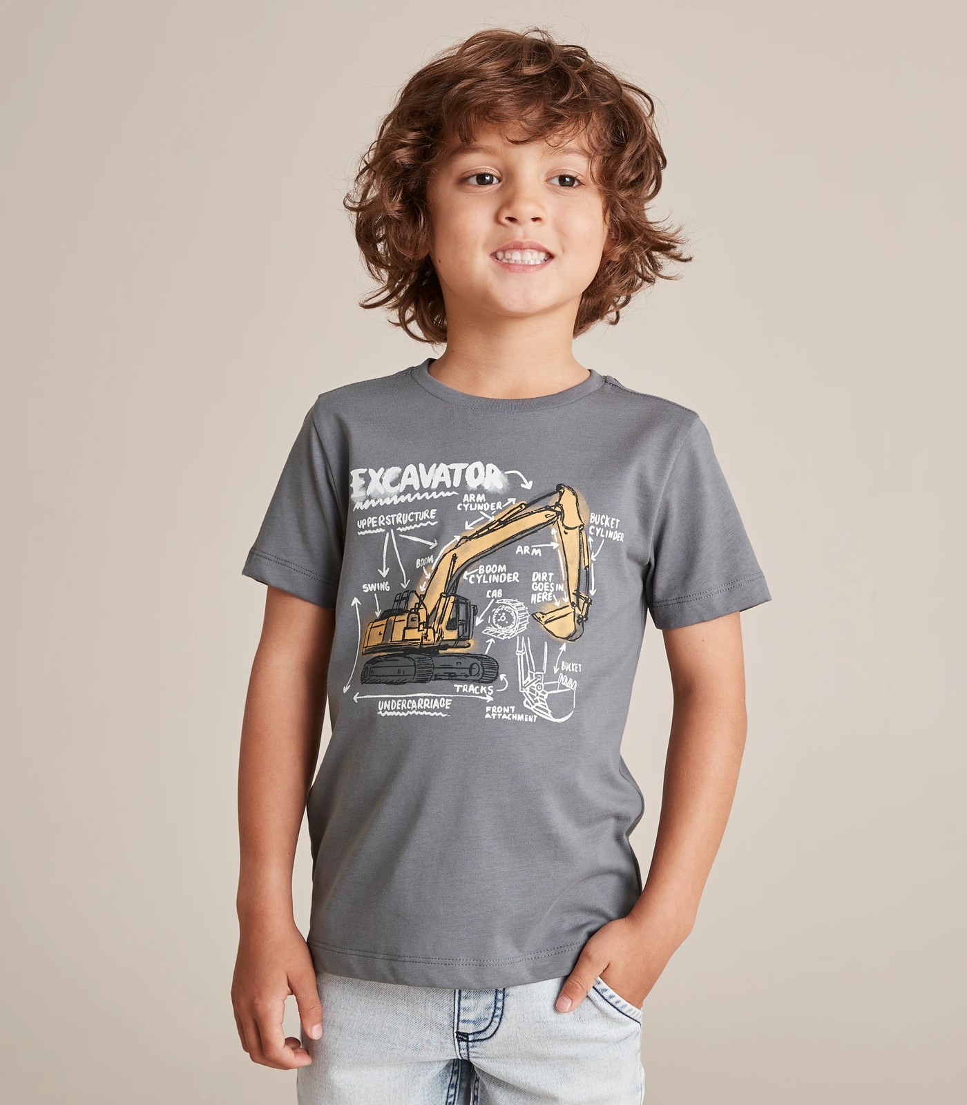 Organic Cotton Digger T-shirt | Target Australia