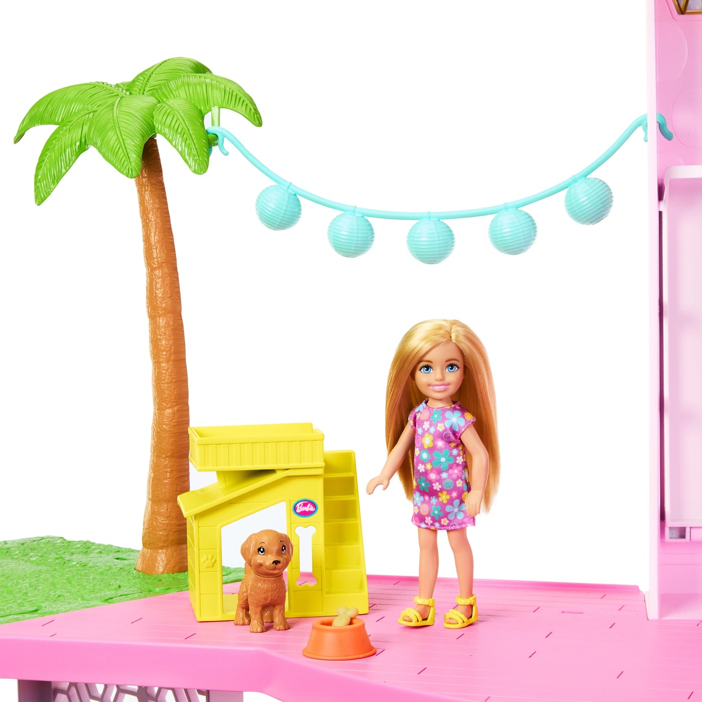 Barbie Dreamhouse Pool Party Doll House With 75+ Pc, 3 Story Slide : Target