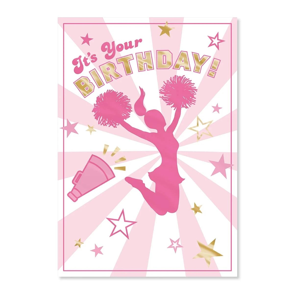 Connections From Hallmark Birthday Card - Cheerleader 3 of 3
